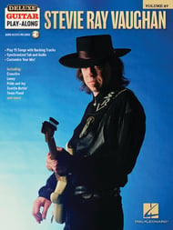 Stevie Ray Vaughan - Deluxe Guitar Play-Along Vol. 27 Guitar and Fretted sheet music cover
